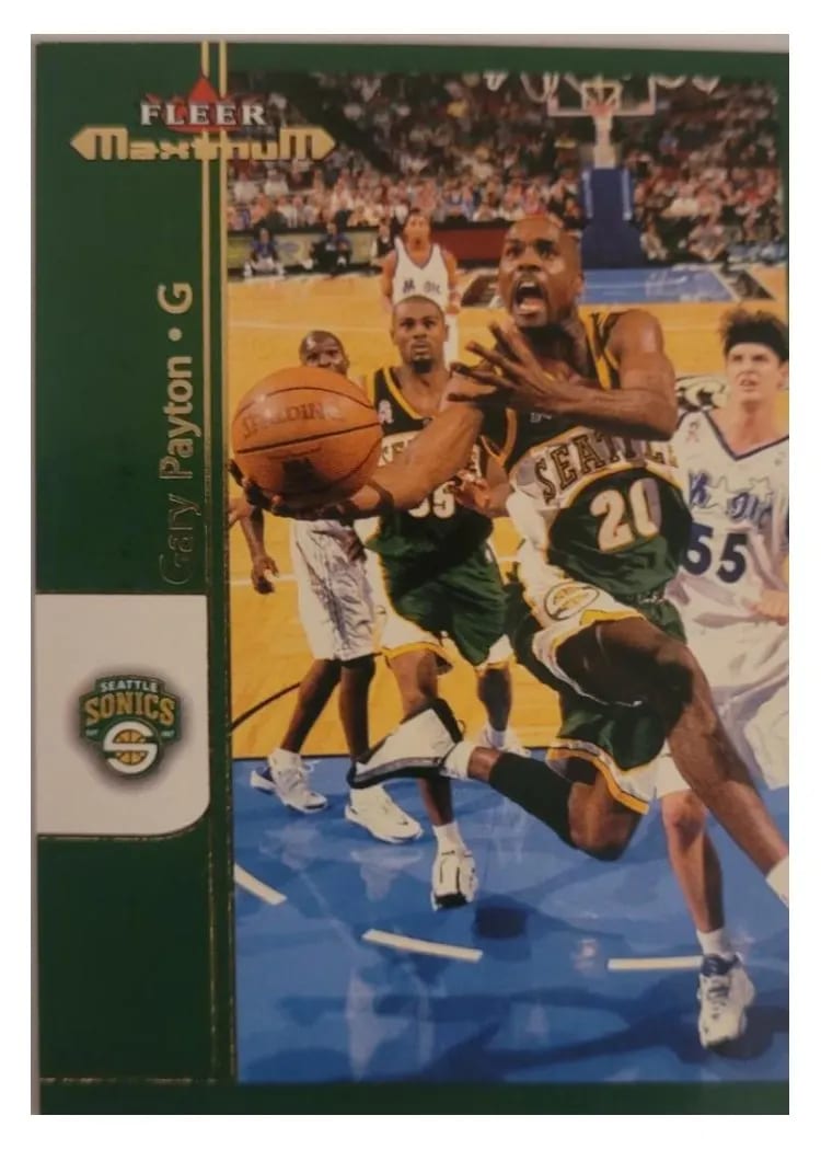 2001 Fleer Maximum Gary Payton #167 card