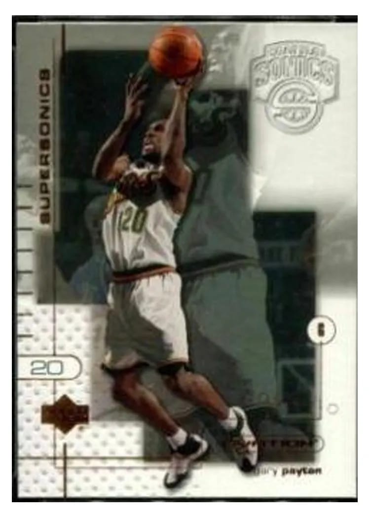 2001 Upper Deck Ovation Gary Payton #79 card