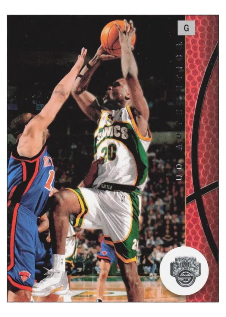 2002 Upper Deck Authentics Gary Payton #78 card