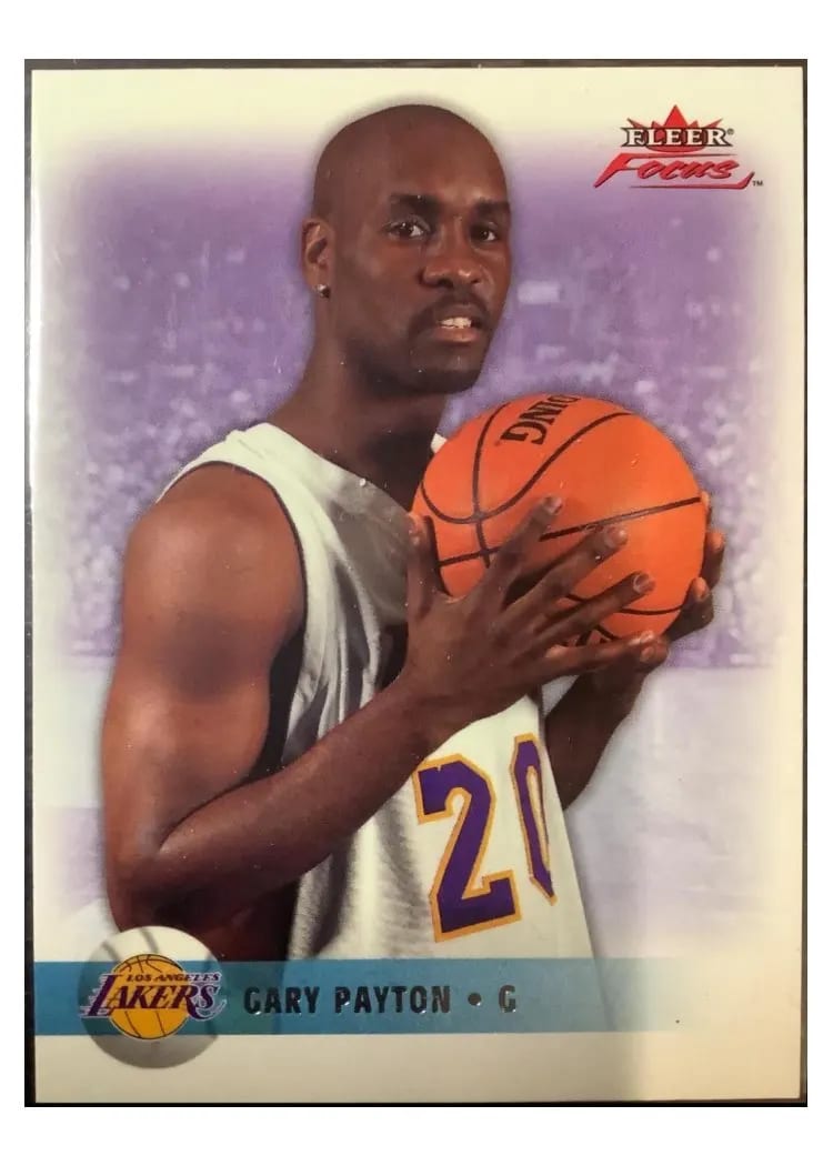 2003 Fleer Focus Gary Payton #14 card