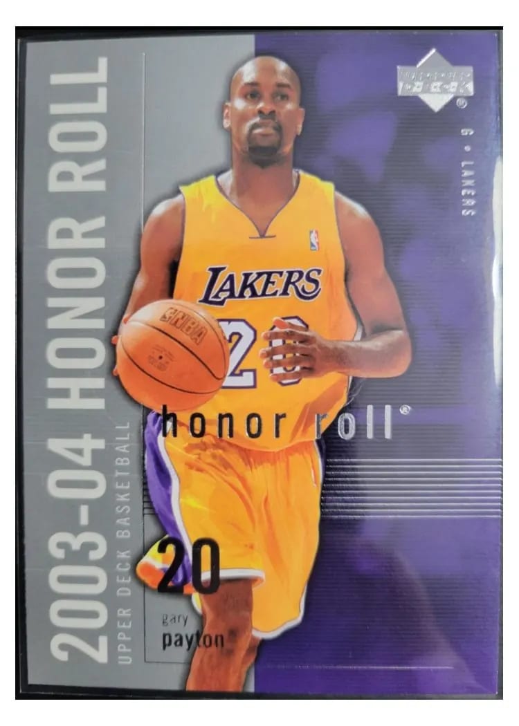 2003 Upper Deck Honor Roll Gary Payton #37 card