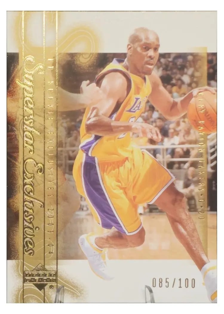 2004 Upper Deck Gary Payton UD Exclusives #10 card
