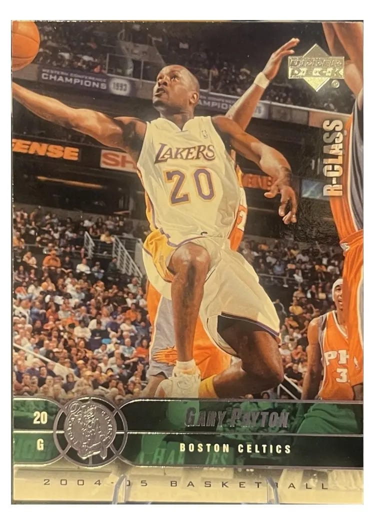 2004 Upper Deck R-Class Gary Payton #5 card