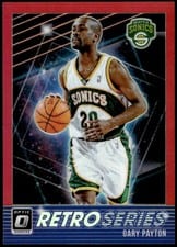 2018 Panini Donruss Optic Retro Series Gary Payton #20 card