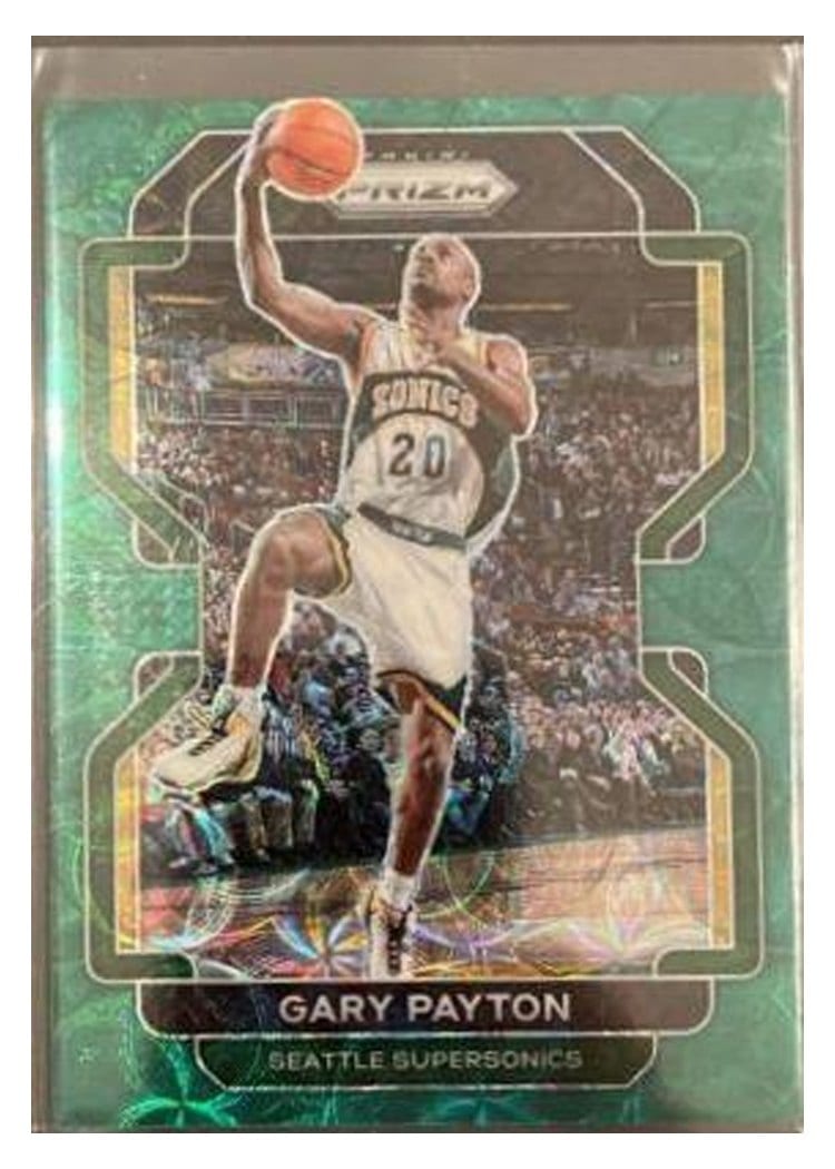 2021-22 Panini Prizm Base Set Gary Payton #257 card