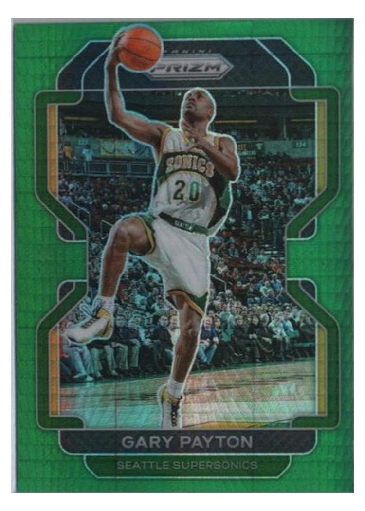 2021-22 Panini Prizm Base Set Gary Payton #257 card