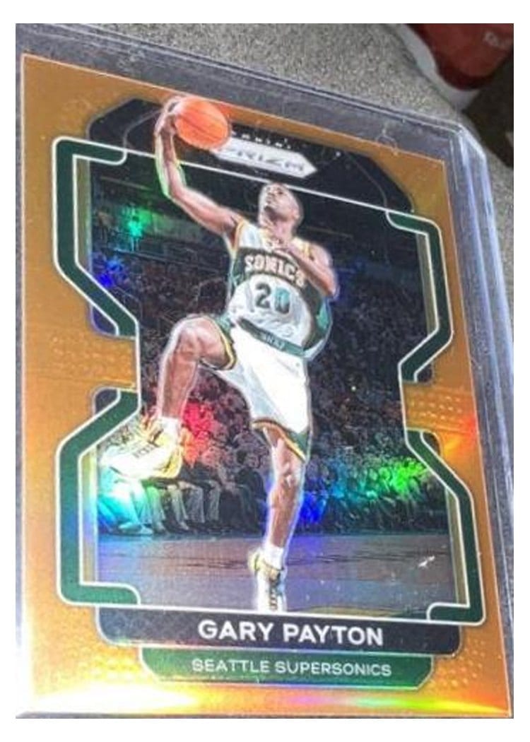 2021-22 Panini Prizm Base Set Gary Payton #257 card