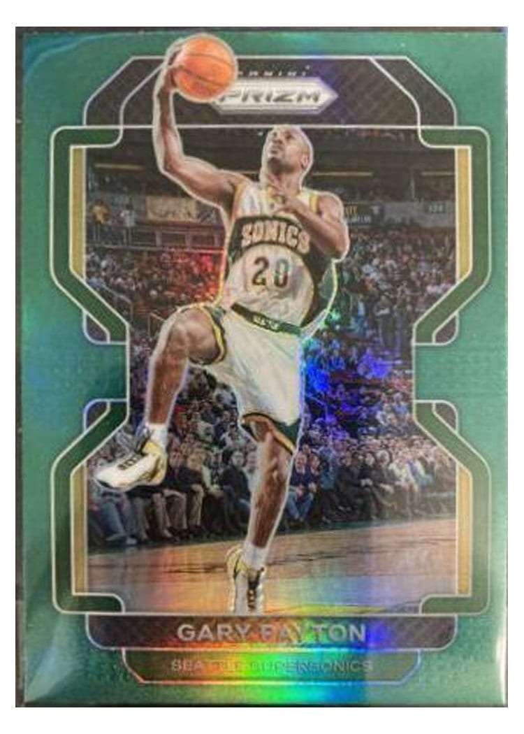 2021-22 Panini Prizm Base Set Gary Payton #257 card