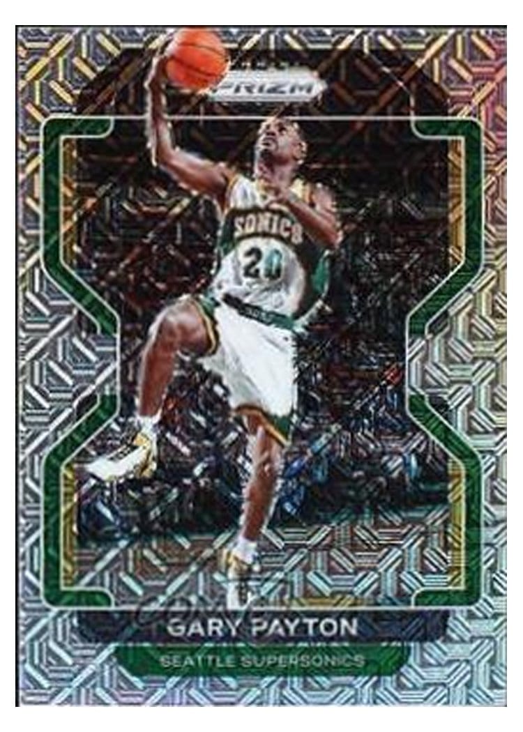 2021-22 Panini Prizm Base Set Gary Payton #257 card