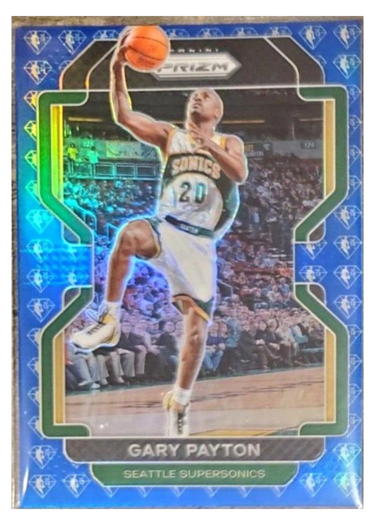 2021-22 Panini Prizm Base Set Gary Payton #257 card