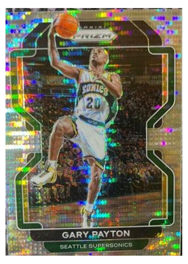 2021-22 Panini Prizm Base Set Gary Payton #257 card