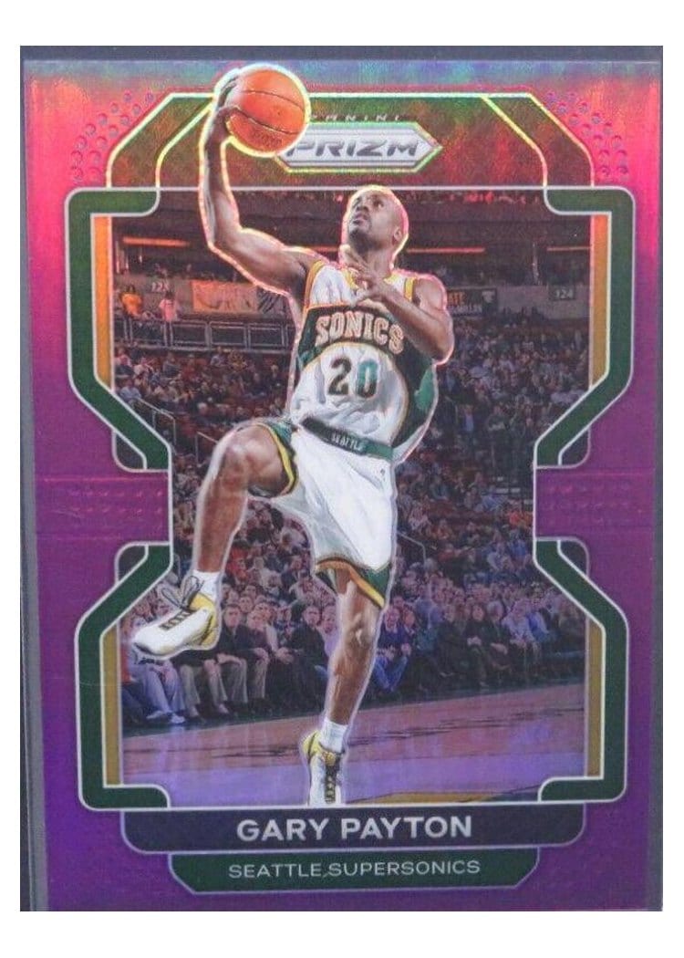 2021-22 Panini Prizm Base Set Gary Payton #257 card