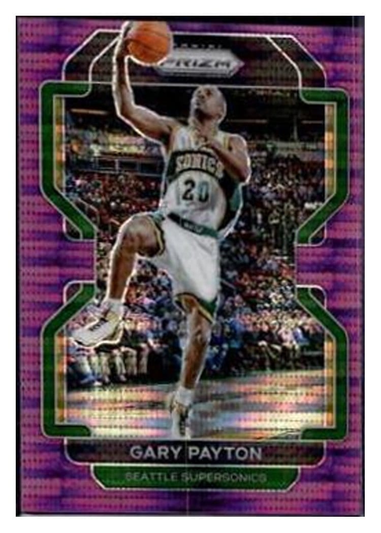 2021-22 Panini Prizm Base Set Gary Payton #257 card