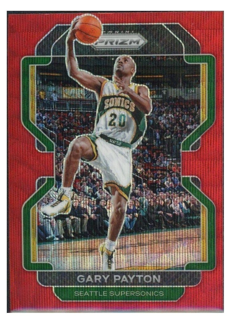 2021-22 Panini Prizm Base Set Gary Payton #257 card