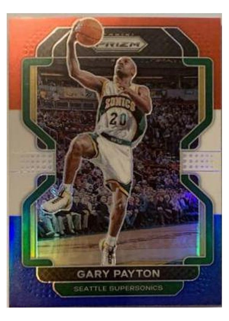 2021-22 Panini Prizm Base Set Gary Payton #257 card