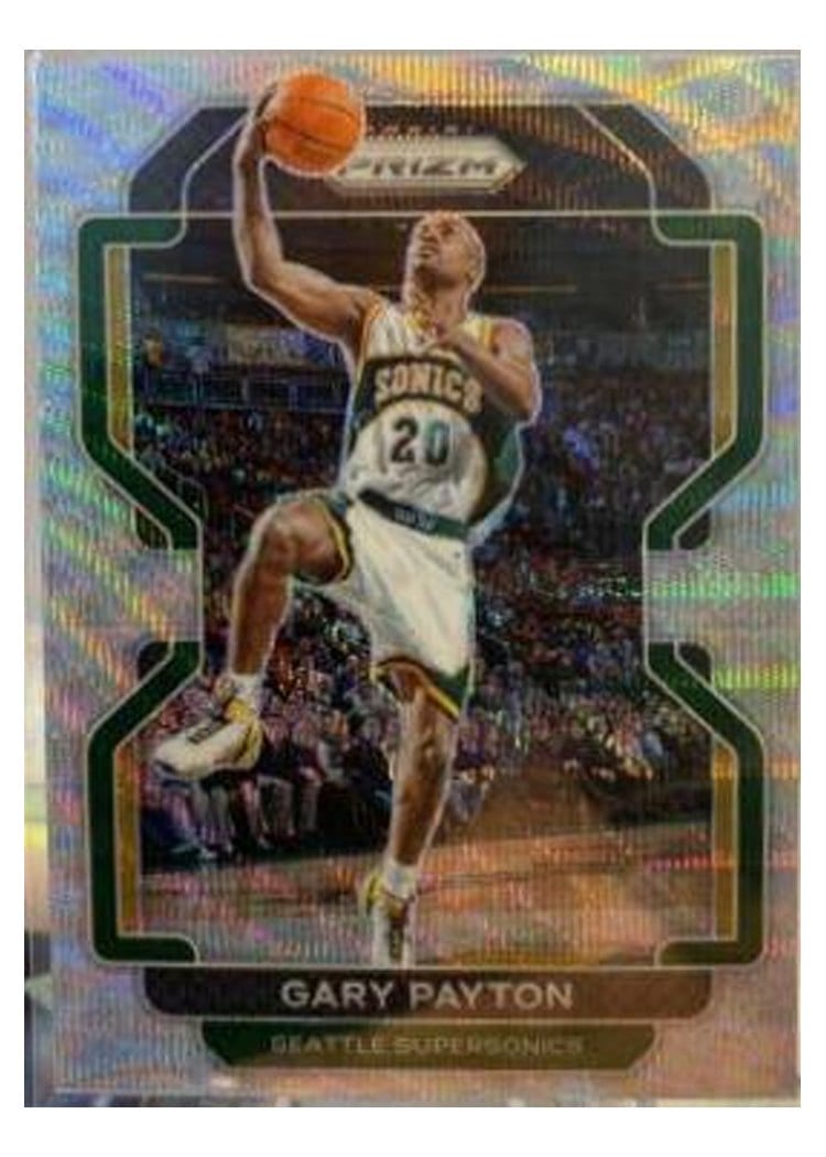 2021-22 Panini Prizm Base Set Gary Payton #257 card