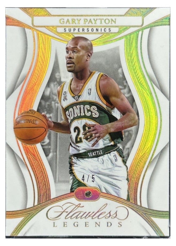 2024-25 Panini Flawless Base Gems Gary Payton #101 card
