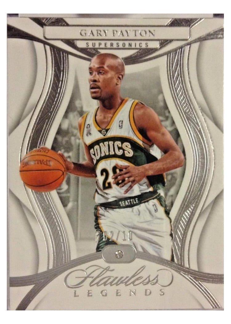 2024-25 Panini Flawless Base Gems Gary Payton #101 card