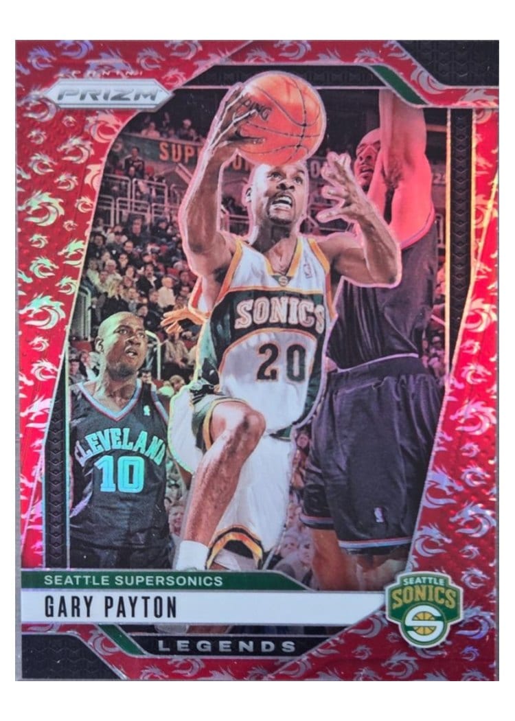 2024-25 Panini Prizm Base Set Gary Payton #286 card