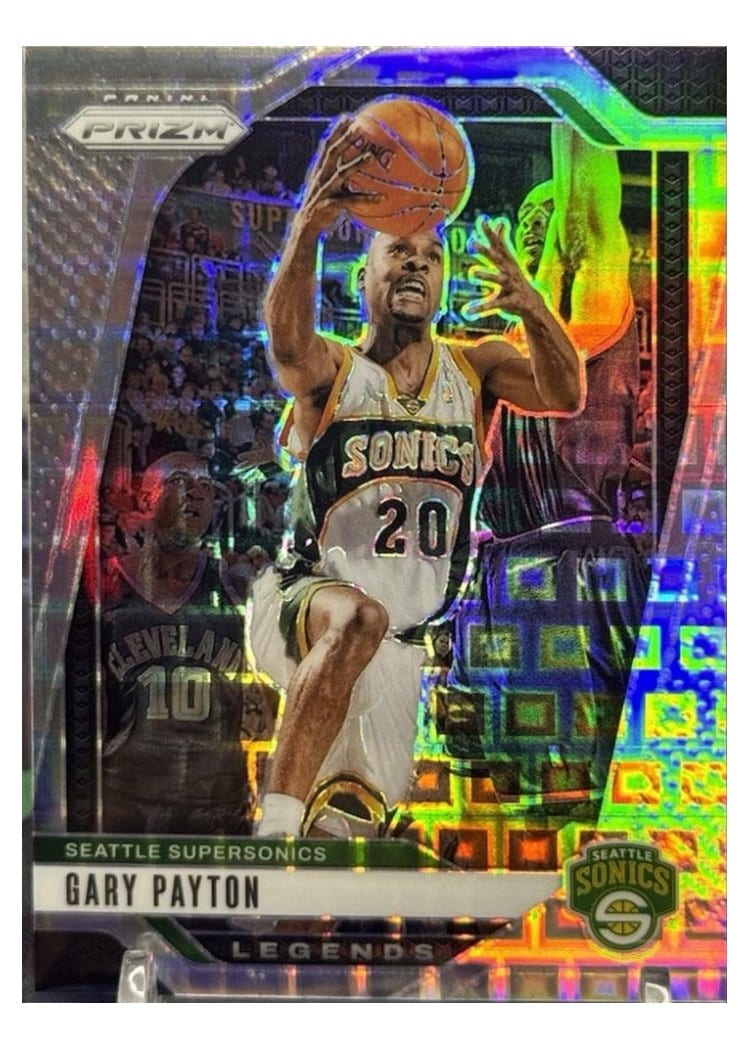2024-25 Panini Prizm Base Set Gary Payton Premium Factory Set #286 card