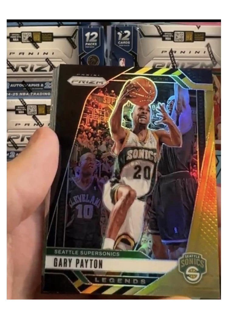 2024-25 Panini Prizm Base Set Gary Payton #286 card