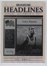 2025-26 Panini Signature Series Signature Headlines Gary Payton #9 card