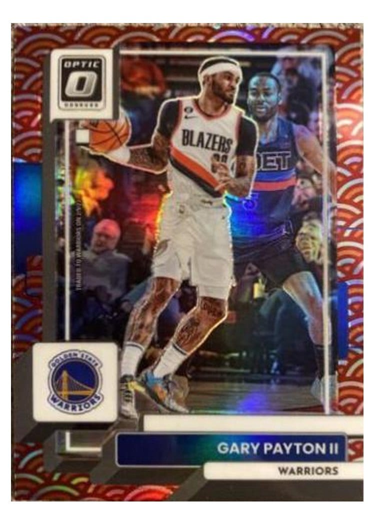 2022-23 Donruss Optic Base Set Gary Payton II #41 card