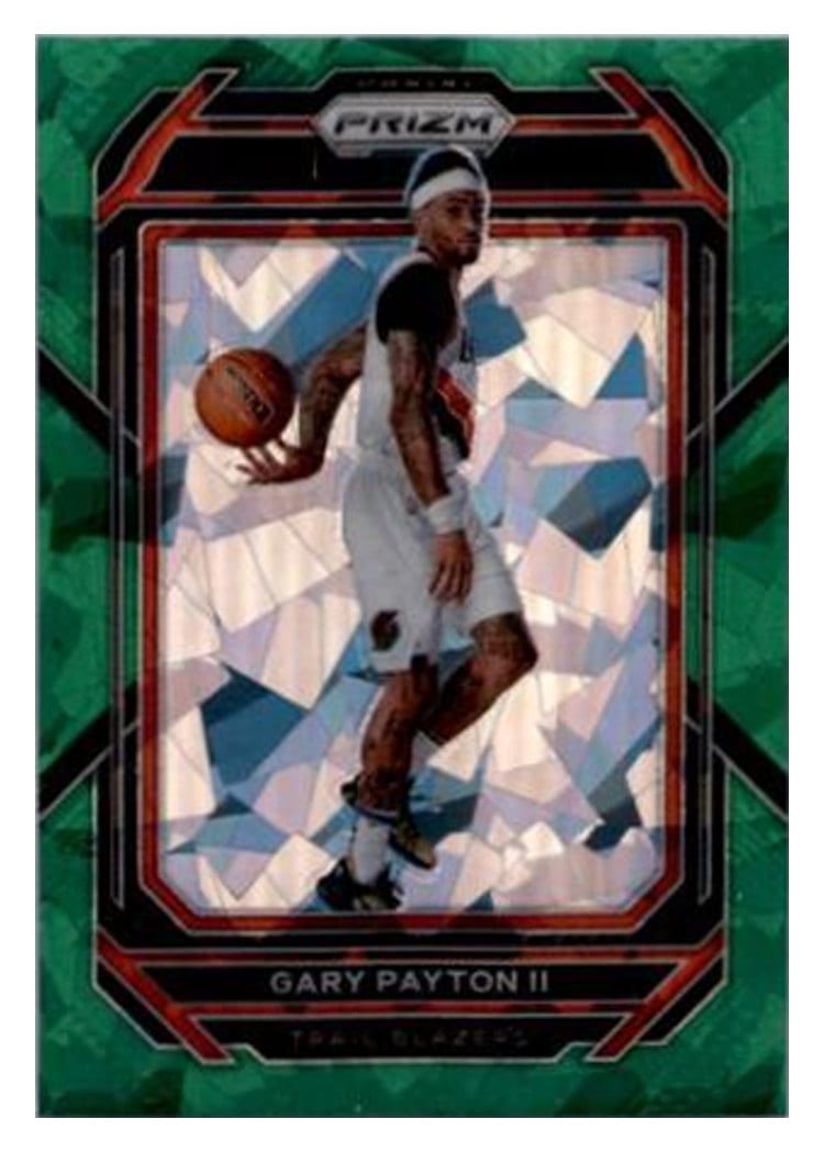 2022-23 Panini Prizm Base Set Gary Payton II Green Ice Prizm #50 card