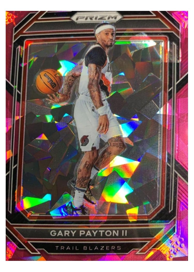 2022-23 Panini Prizm Base Set Gary Payton II Pink Ice Prizm #50 card