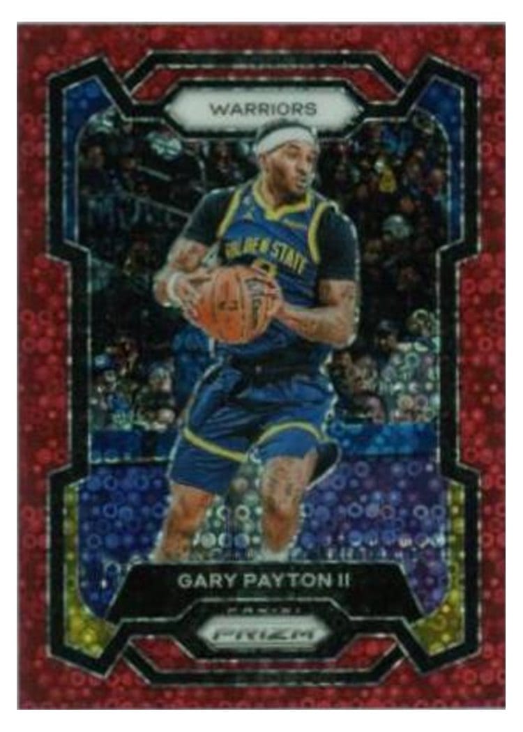 2023-24 Panini Prizm Base Set Gary Payton II Fast Break Red #242 card