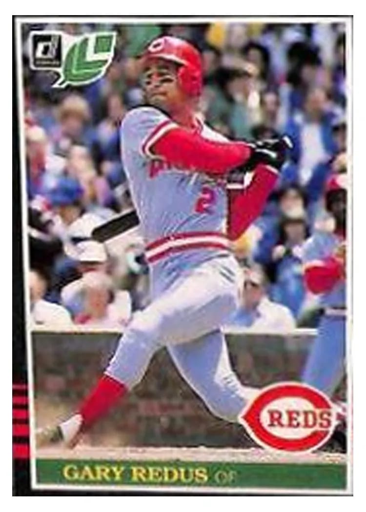 1985 Leaf Gary Redus #47 card