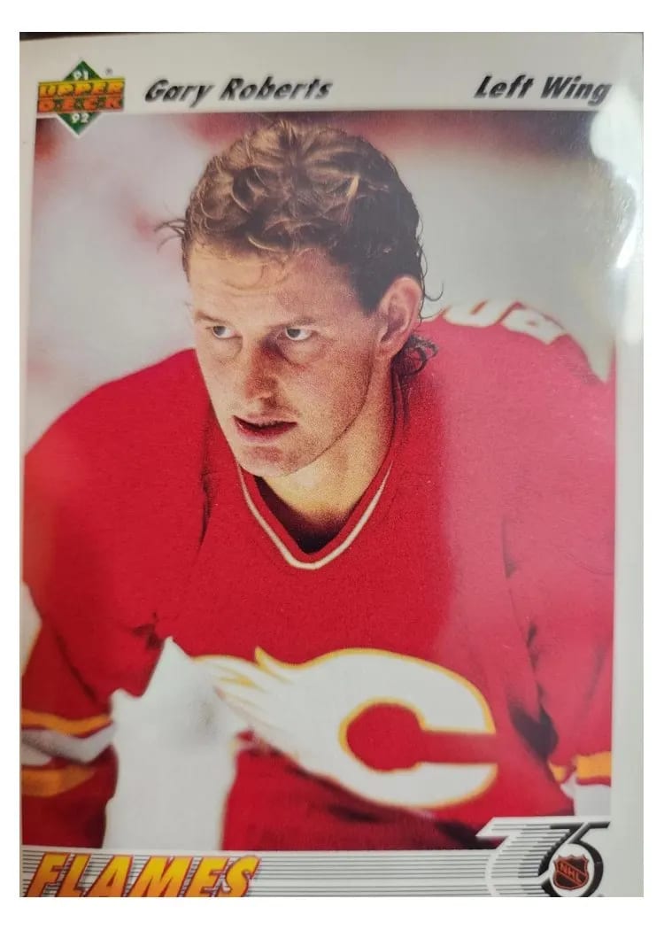 1991 Upper Deck Gary Roberts #190 card