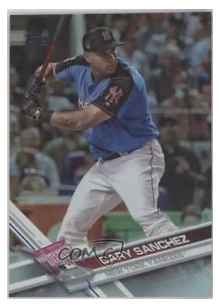 2017 Topps Update Base Set Gary Sanchez #US11 card