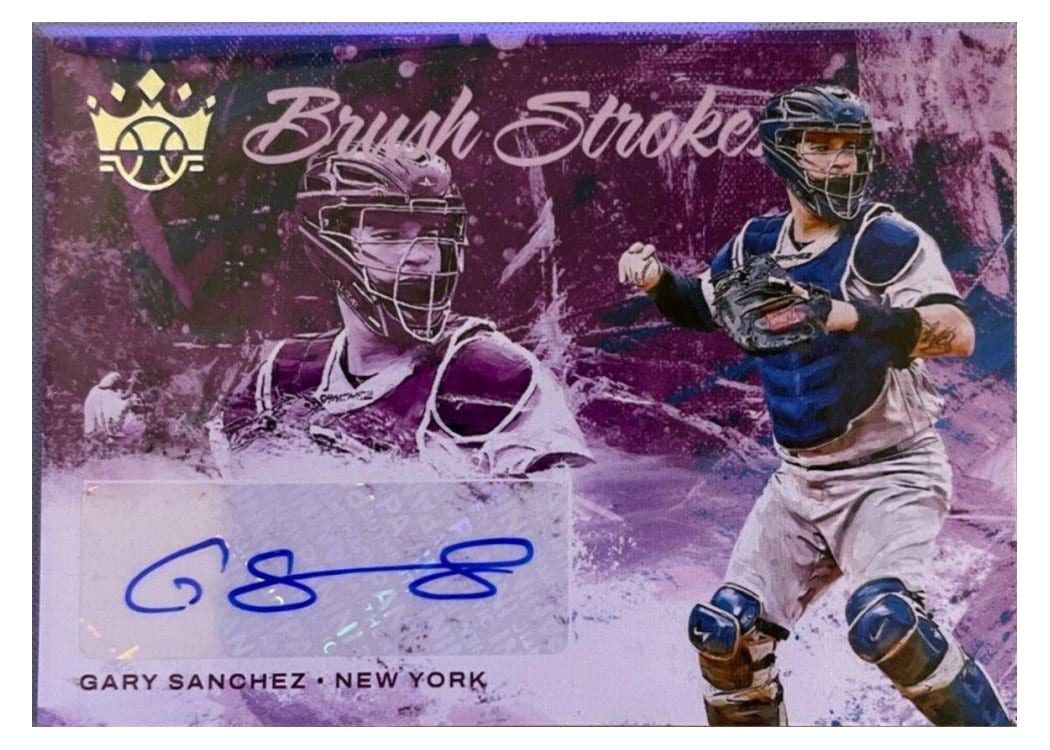 2022 Panini Diamond Kings Brush Strokes Gary Sanchez #BS-GS card