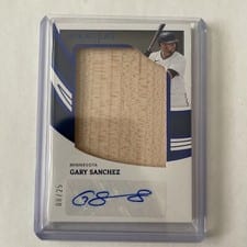 2022 Panini Immaculate Collection Jumbo Bat Signatures Gary Sanchez #JBS-GS card