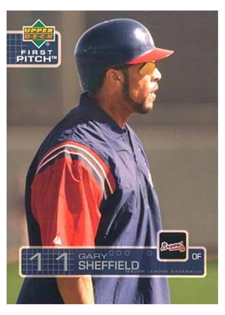 2003 Upper Deck First Pitch Gary Scheffield #142 card