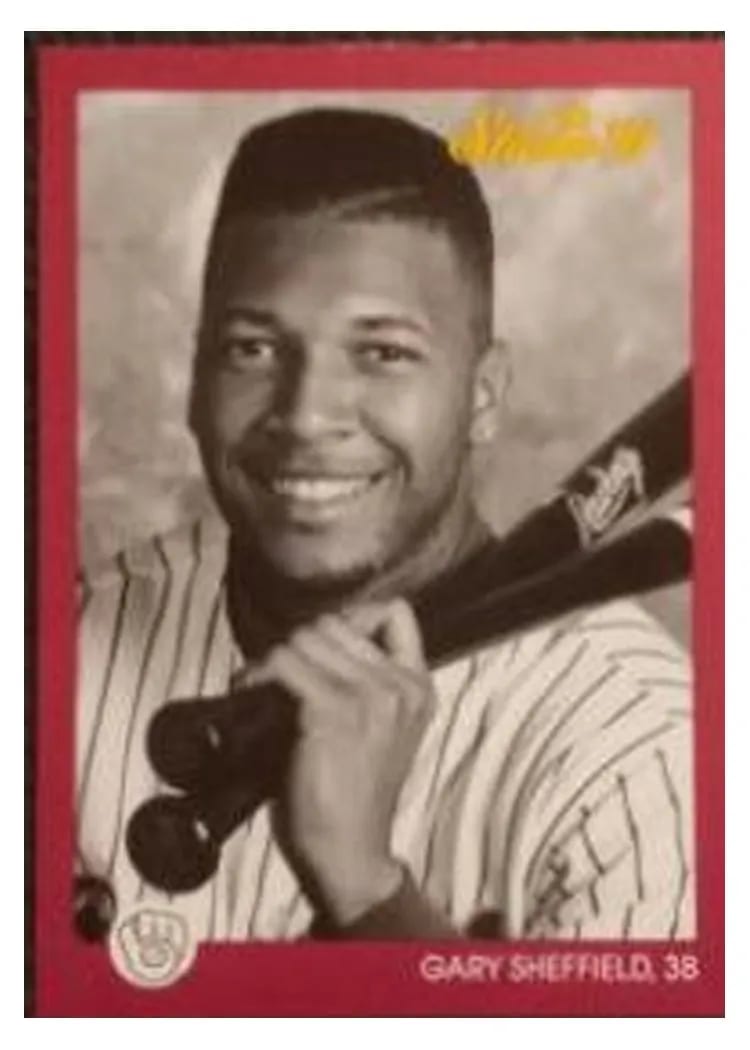 1991 Studio Gary Sheffield #76 card