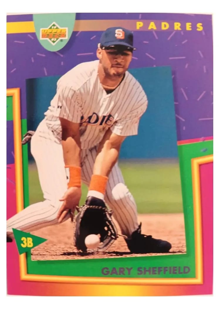 1993 Upper Deck Fun Pack Gary Sheffield #141 card