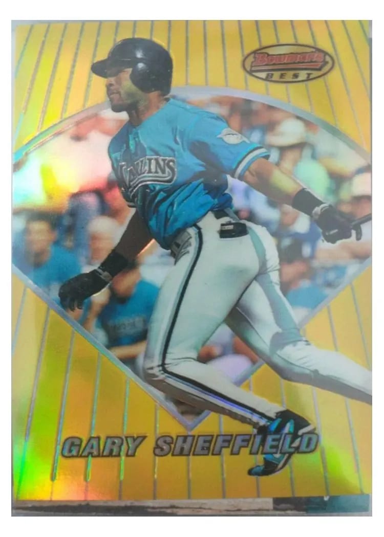 1996 Bowman's Best Gary Sheffield #53 card