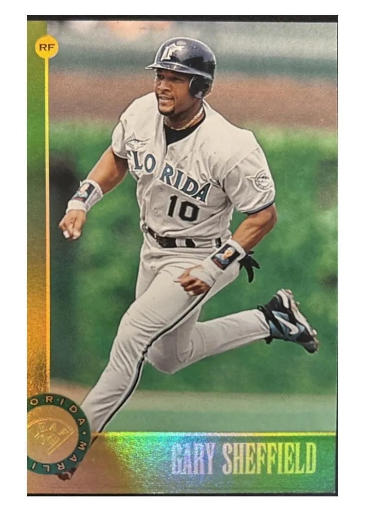 1996 Leaf Gary Sheffield #14 card
