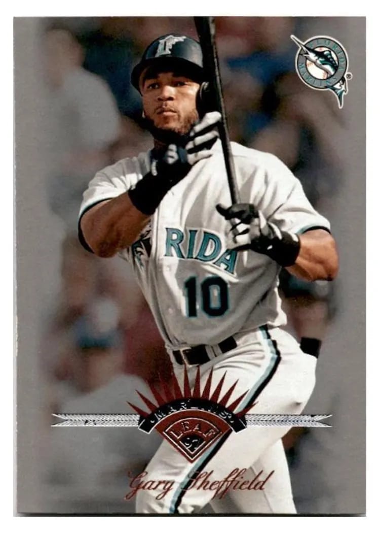 1997 Leaf Gary Sheffield #49 card