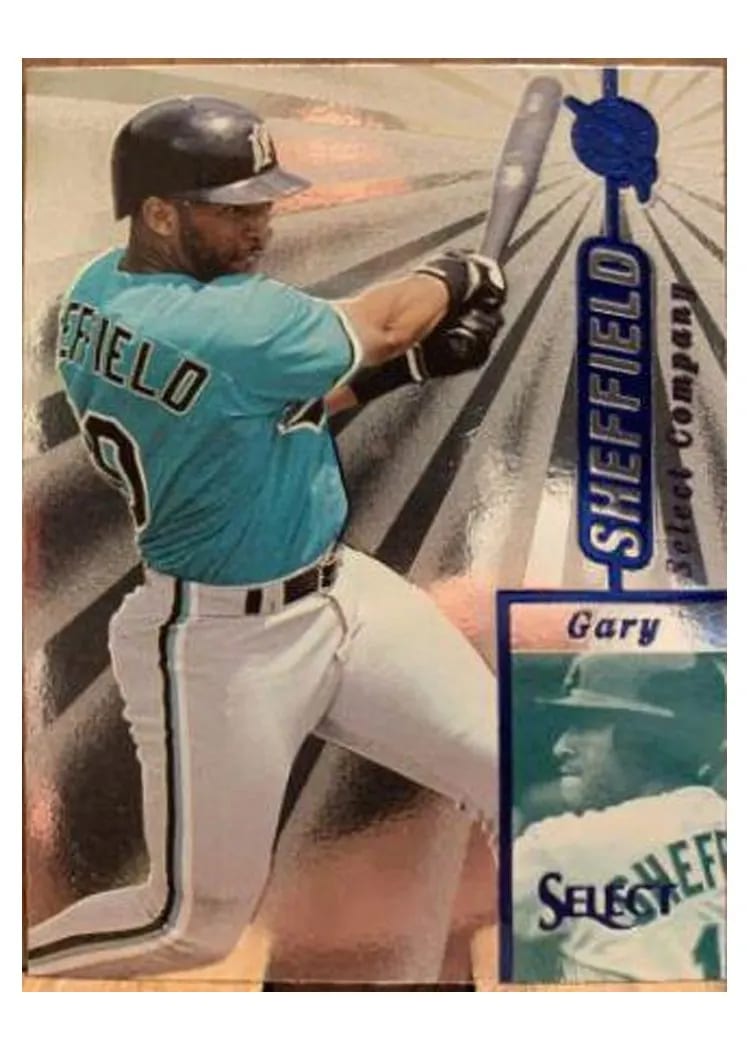 1997 Select Gary Sheffield #11 card