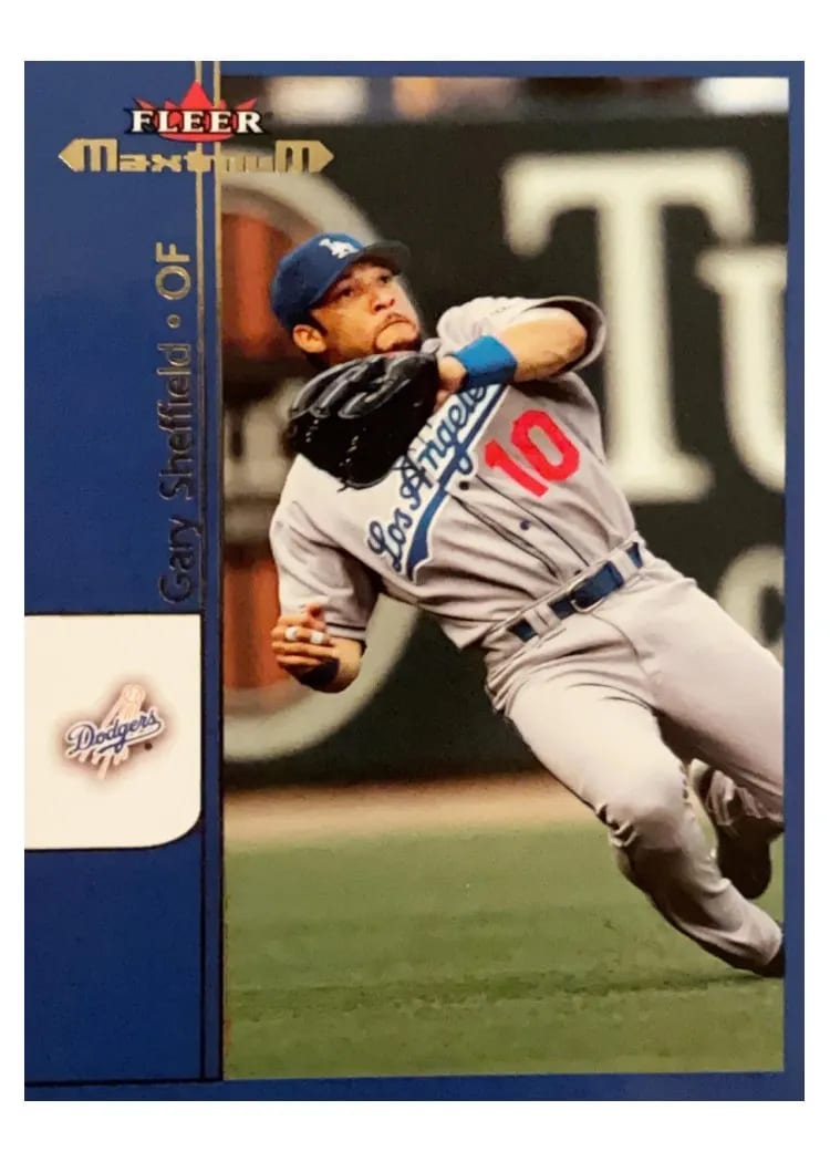 2002 Fleer Maximum Gary Sheffield #15 card