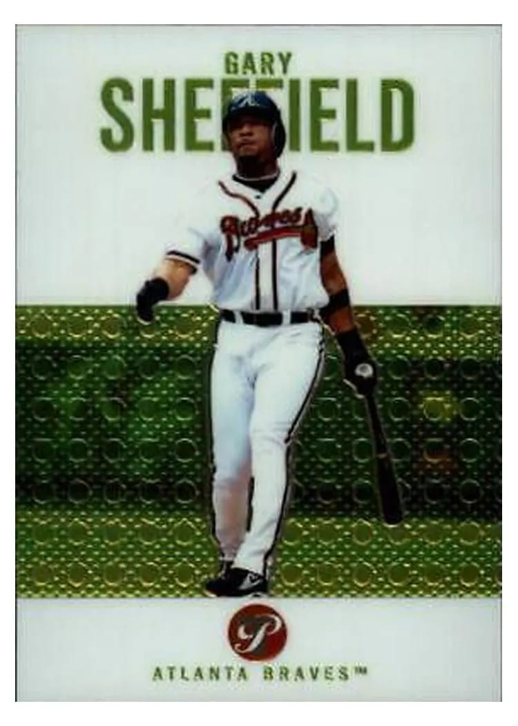 2003 Topps Pristine Gary Sheffield #17 card