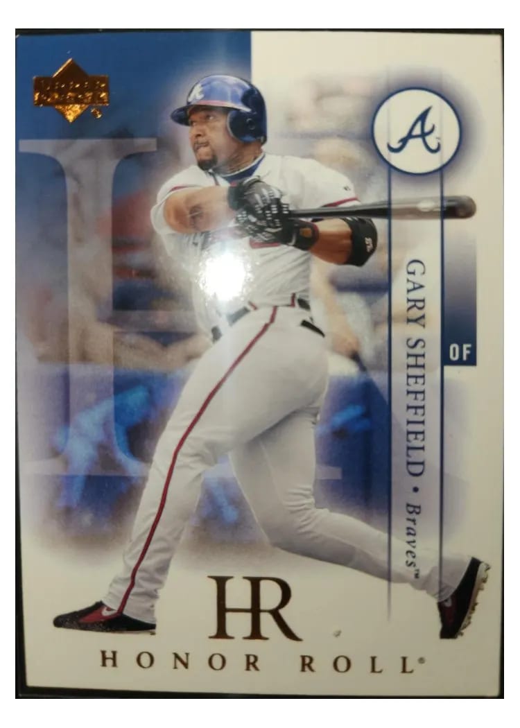 2003 Upper Deck Honor Roll Gary Sheffield #61 card