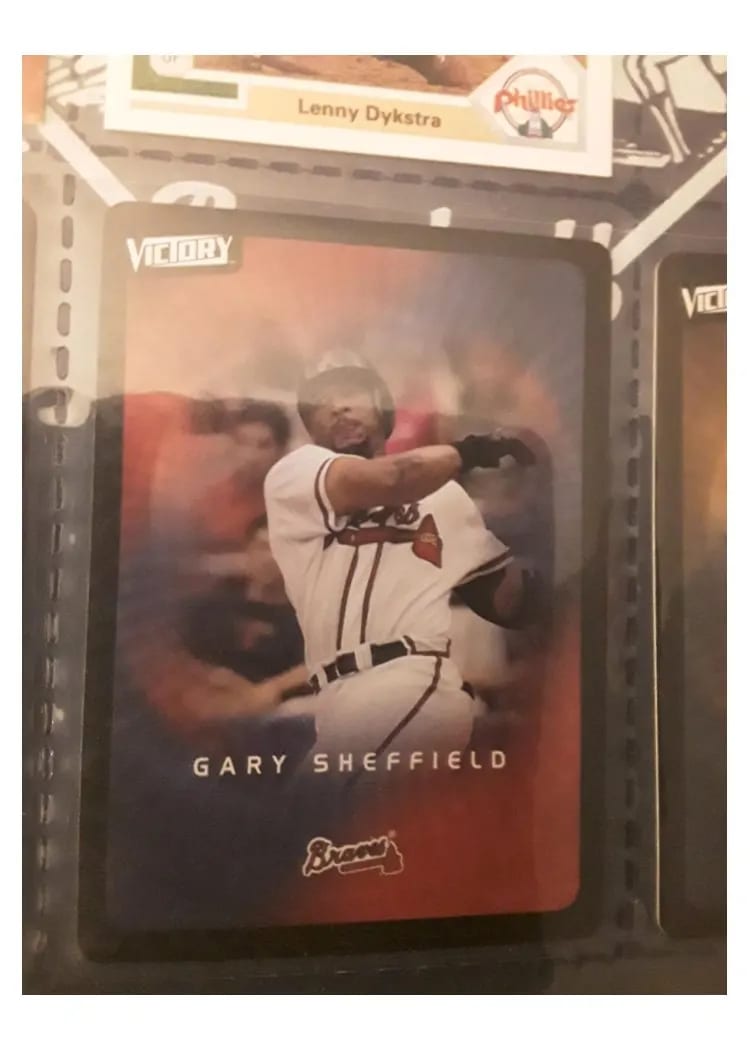 2003 Upper Deck Victory Gary Sheffield #12 card