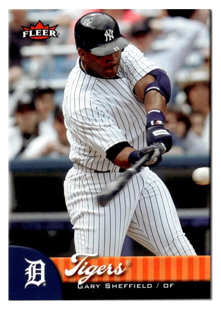 2007 Fleer Gary Sheffield #129a card