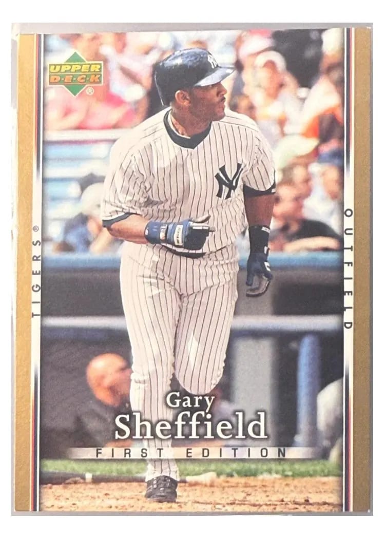 2007 Upper Deck First Edition Gary Sheffield #121 card