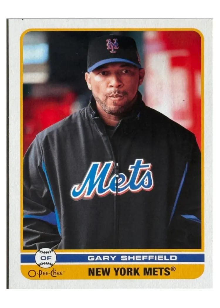 2009 Upper Deck O Pee Chee Gary Sheffield #291 card