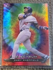 2024 Leaf Electrum Baseball Base Set Gary Sheffield #28 card